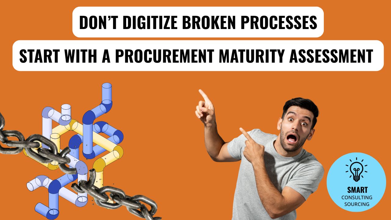 Don’t Digitize Broken Processes: Start with a Procurement Maturity Assessment